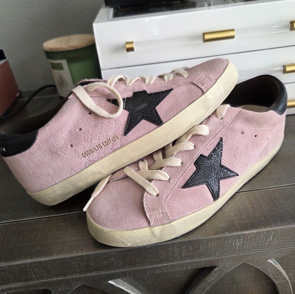 Golden Goose Superstar Pink Sneakers - Picture 6 of 10